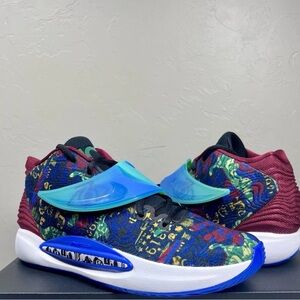 Nike KD 14 NRG “saphire” collaboration with Ron English size 11